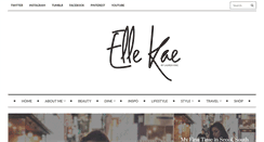 Desktop Screenshot of ellekae.com